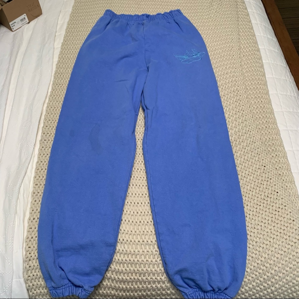 boys lie blue sweatpants size medium